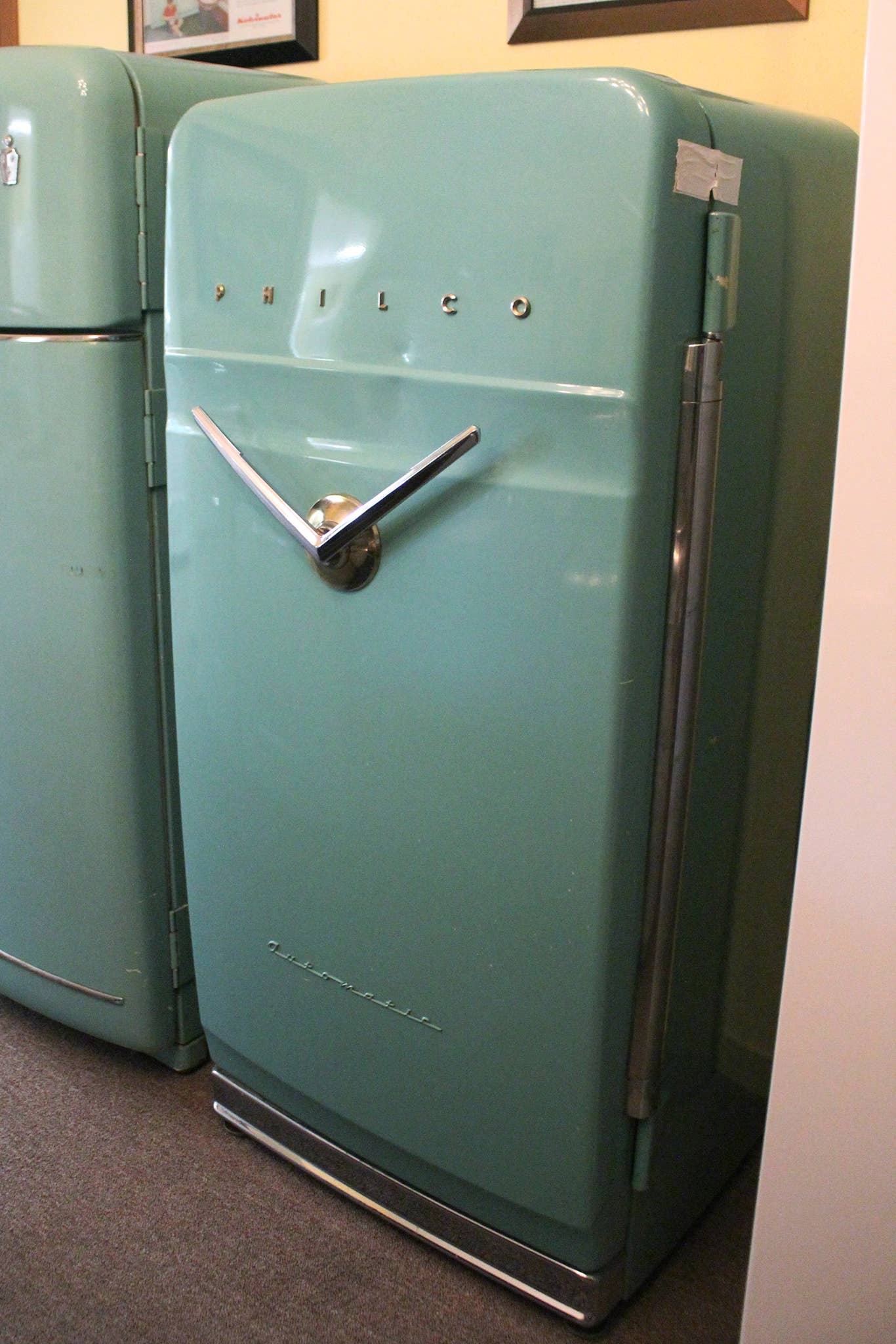 A Philco-Ford fridge. <em>Joe Ligo</em>
