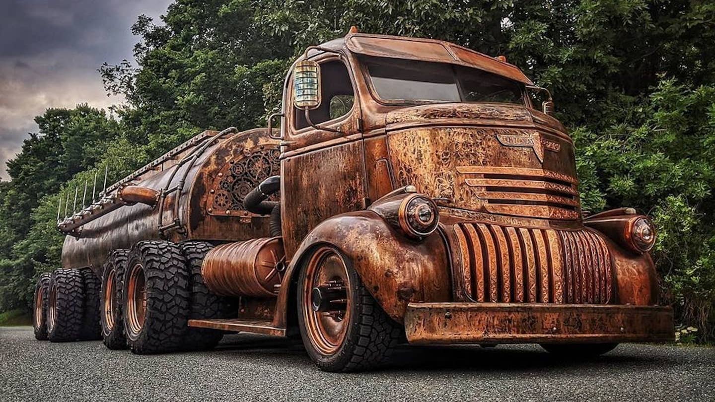 Ornate 1946 Chevy Beer Tanker Rat Rod Truck Has Undeniable Style, and You Can Buy It