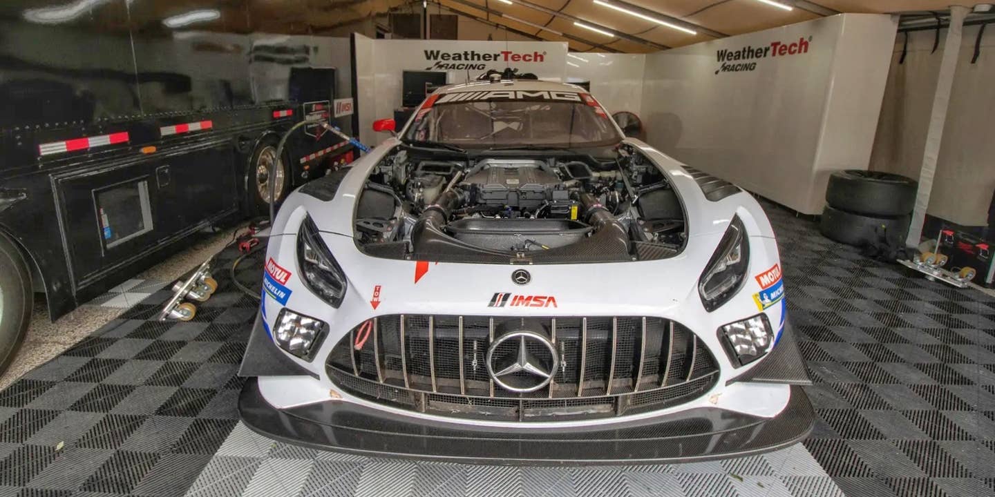 Inside Mercedes-AMG’s Rolling Bank of GT Race Car Parts