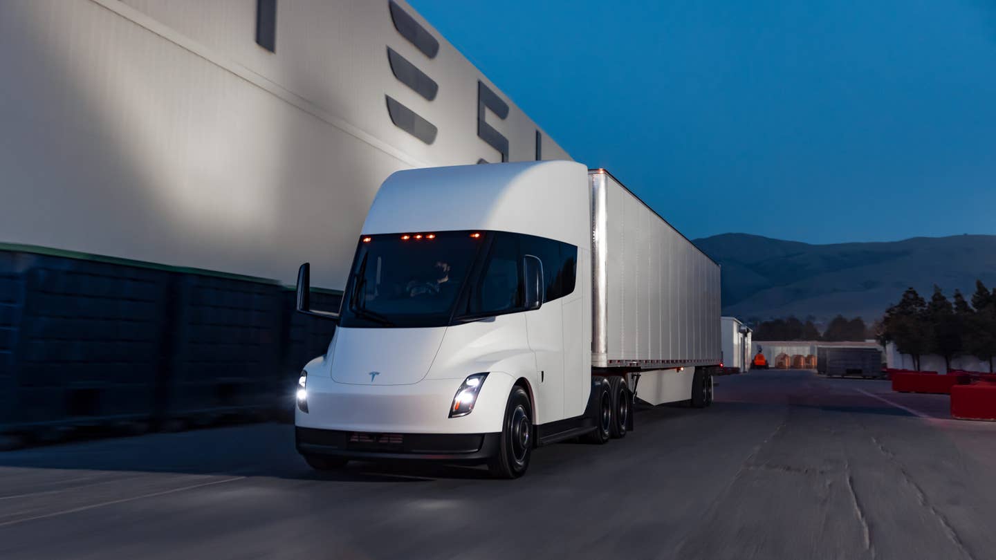 Elon Musk Announces First Tesla Semi Truck Deliveries to Pepsi in December