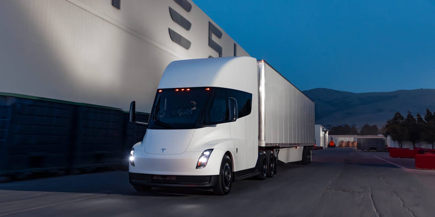 Elon Musk Announces First Tesla Semi Truck Deliveries to Pepsi in December