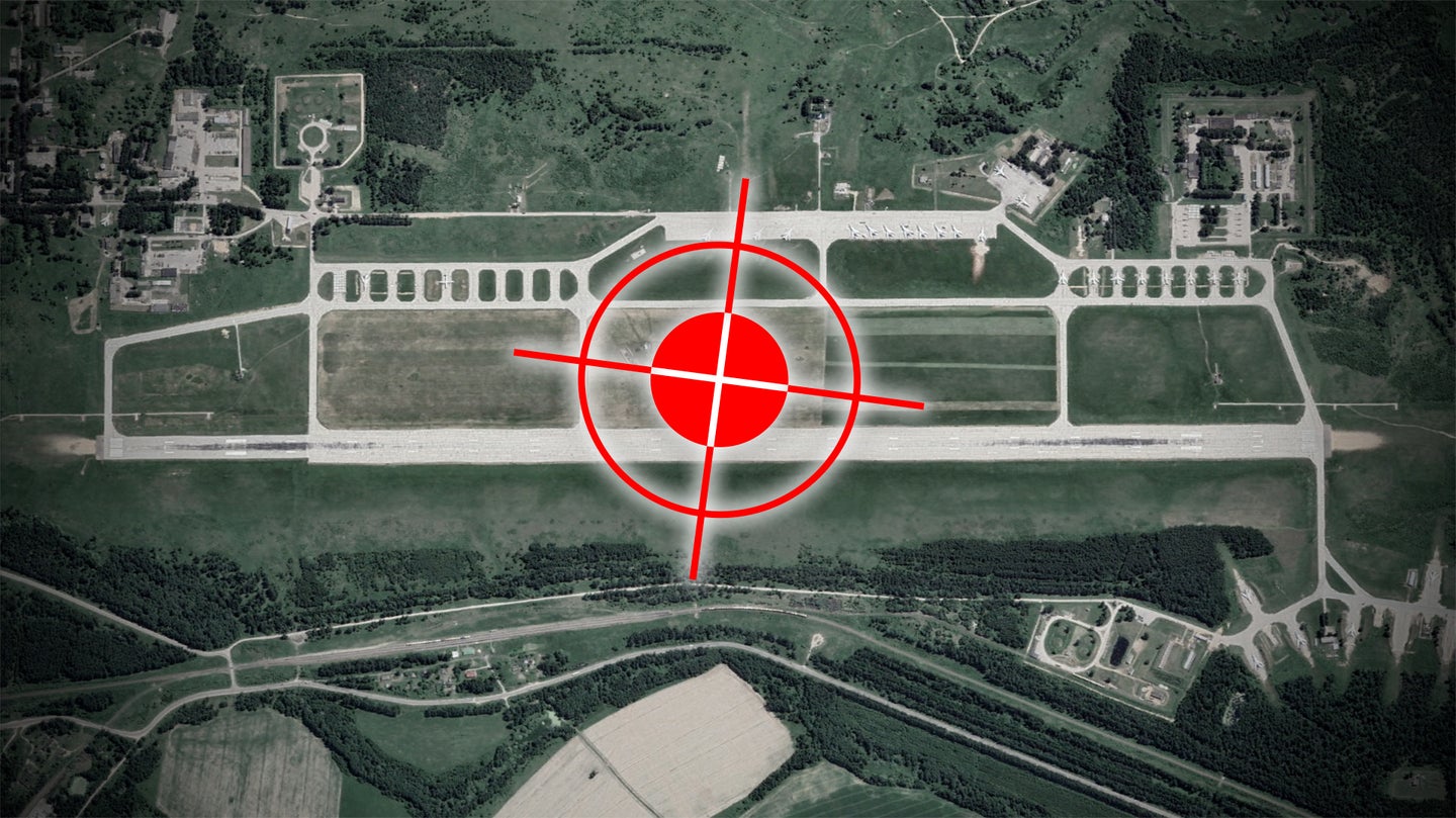 Russian Bomber Base Kamikaze Drone Ukraine