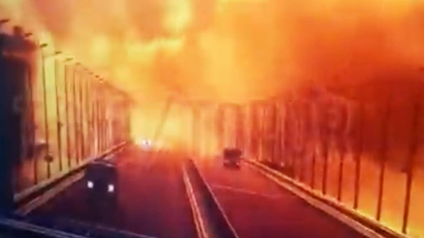 Kerch Bridge explosion crimea