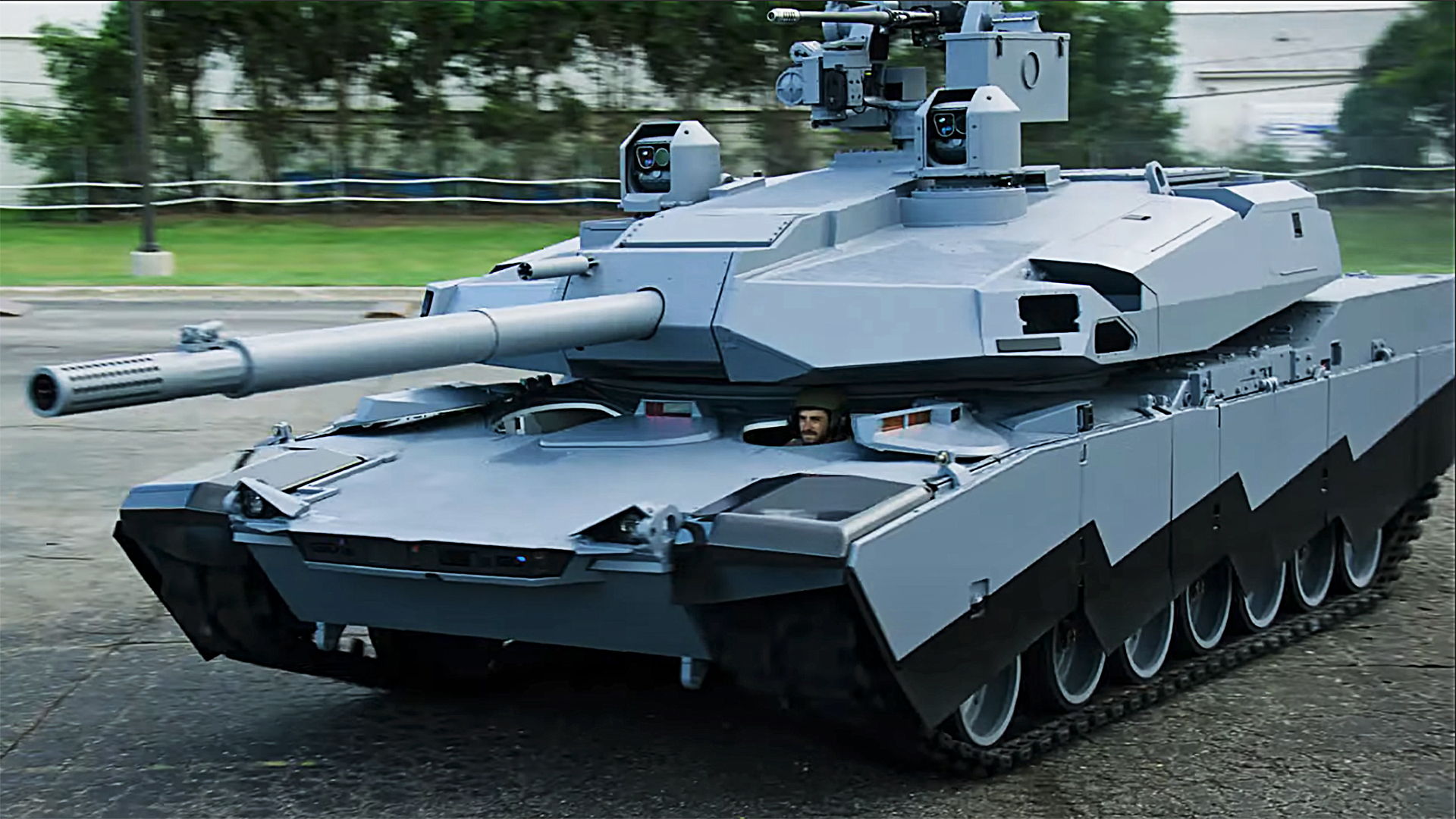 AbramsX Next Battle Tank Breaks The Drive