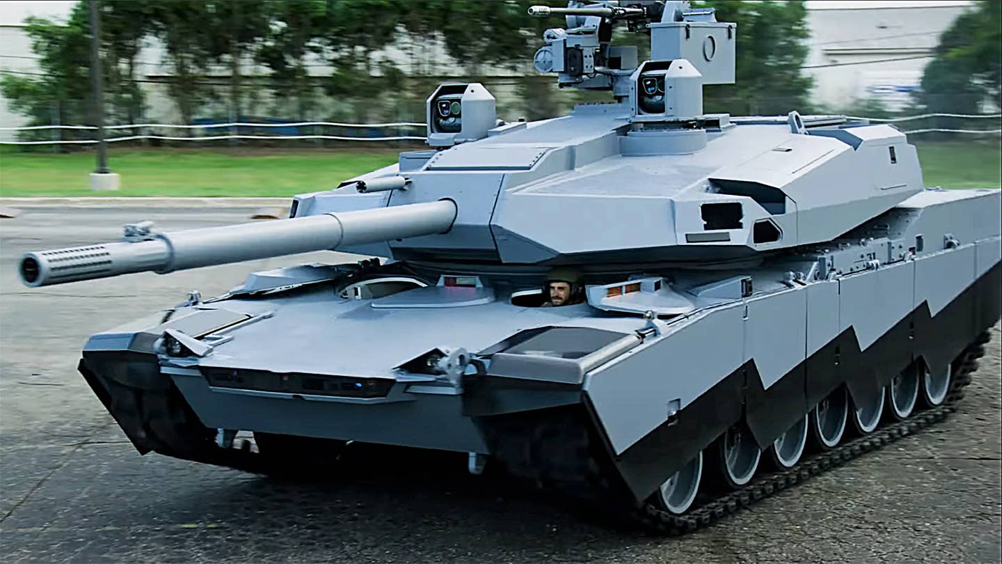 AbramsX Next Generation Main Battle Tank Breaks Cover