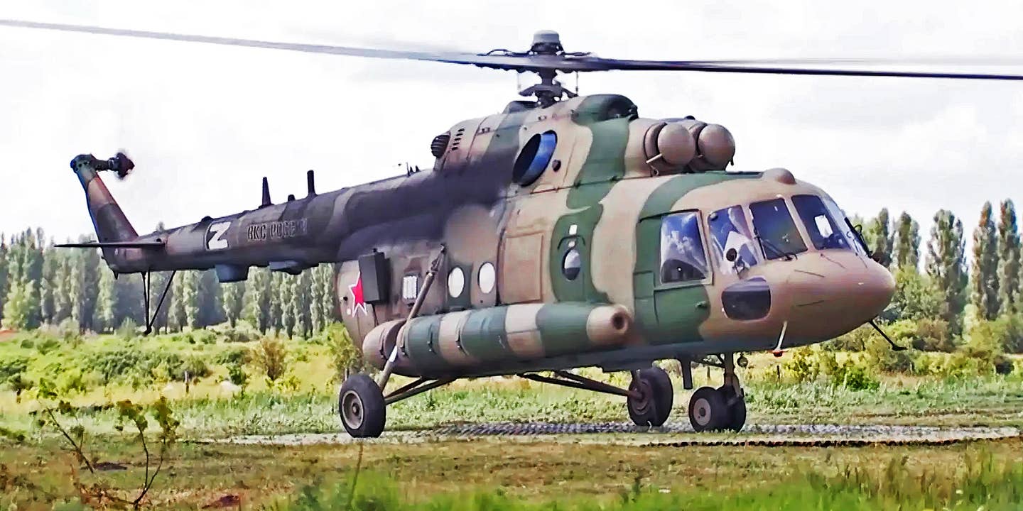 This Is Russia’s Electronic Warfare Helicopter Jamming In Ukraine