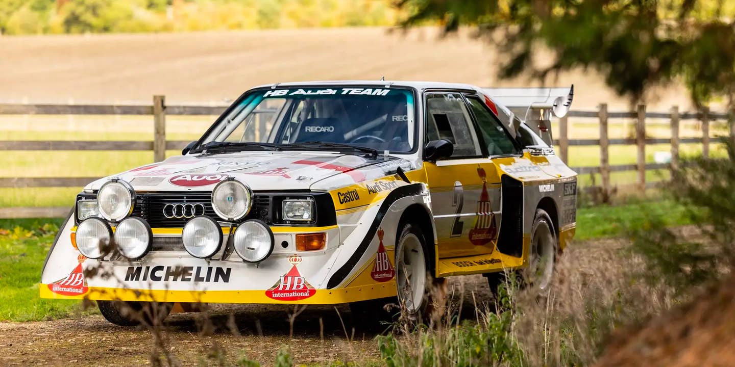 The Best Group B Audi Quattro S1 E2 Will Be Auctioned. Yes, That One