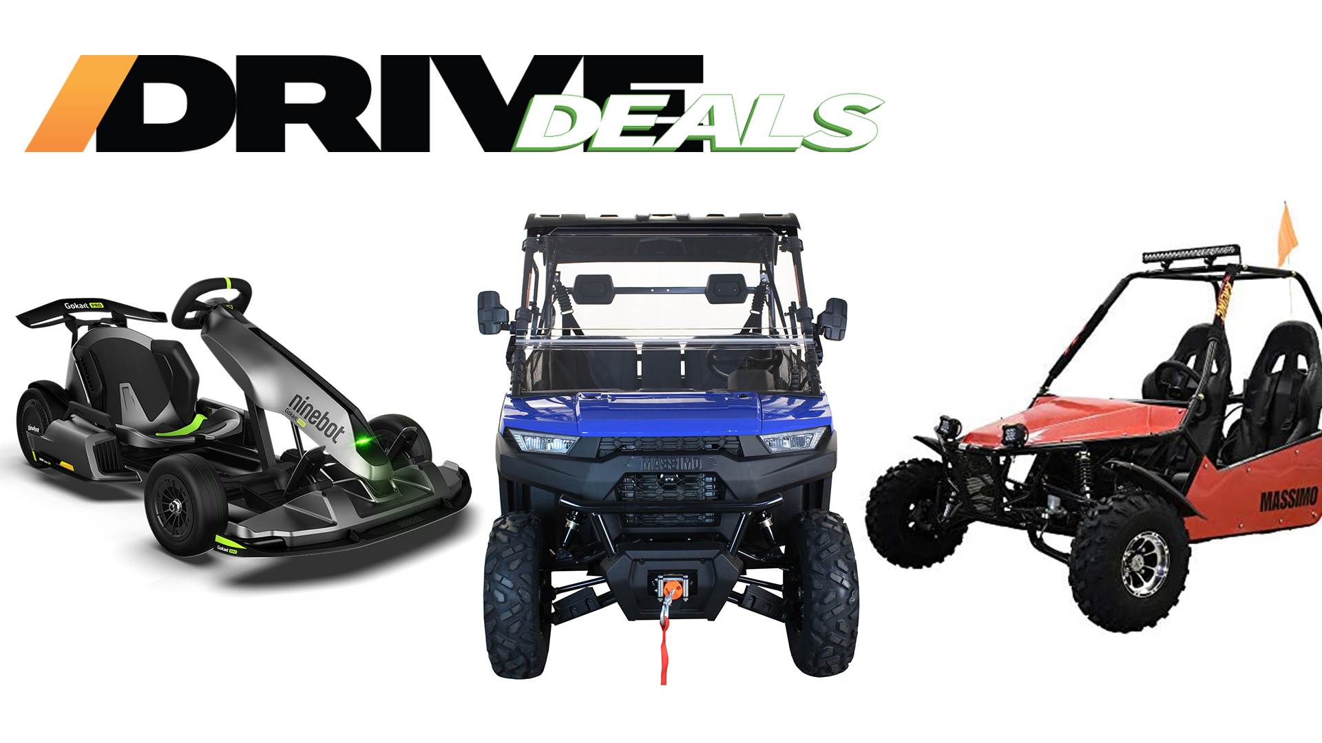 Amazon's GoKarts, ATVs, and UTVs Are on Sale Right Now The Drive
