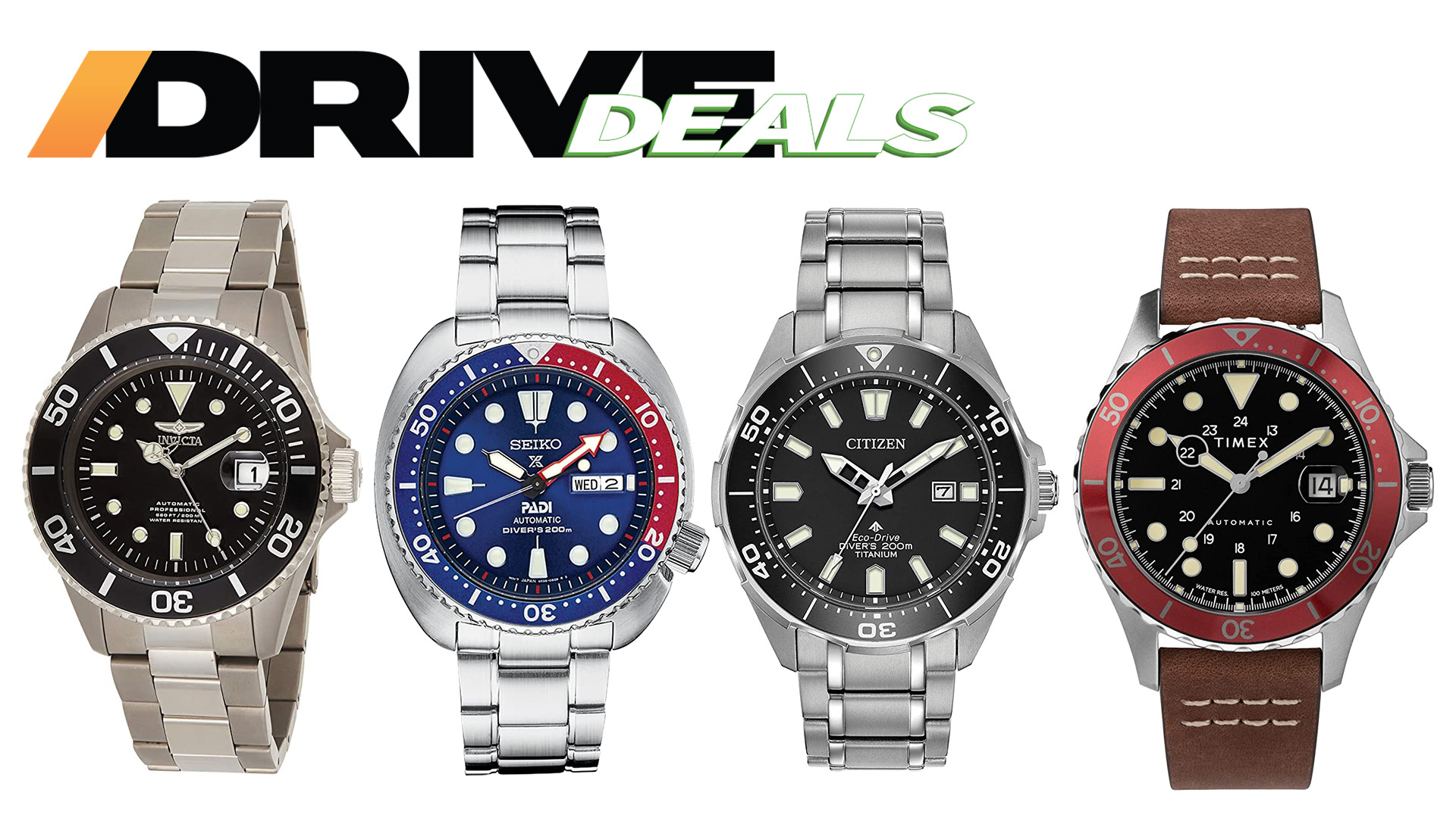 Check Out These Awesome Dive Watch Amazon Sales | The Drive
