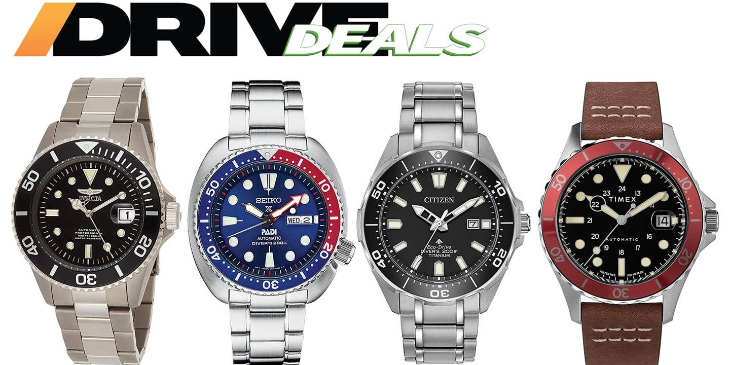 Explore the Deep Depths of Deals on Stylish Dive Watches