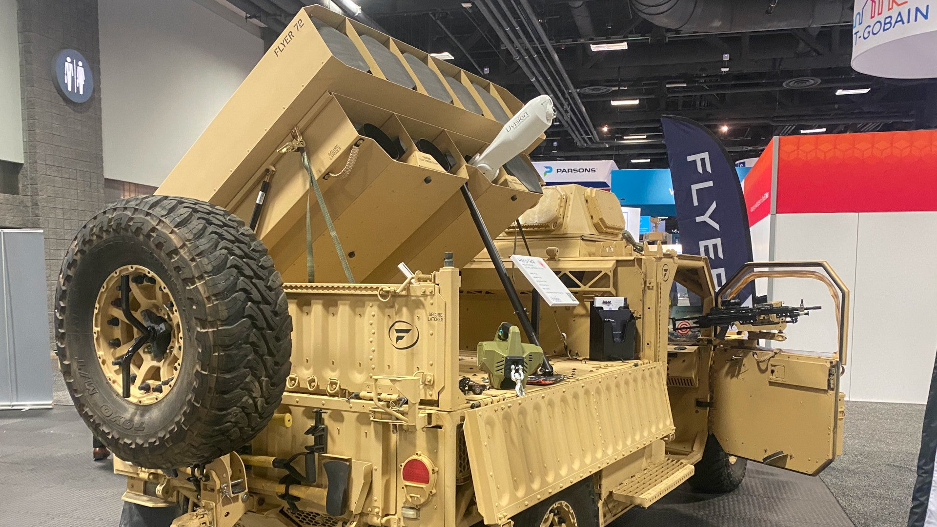 Light Vehicles Bristling With Suicide Drones Were Trending At This Year's Army Convention