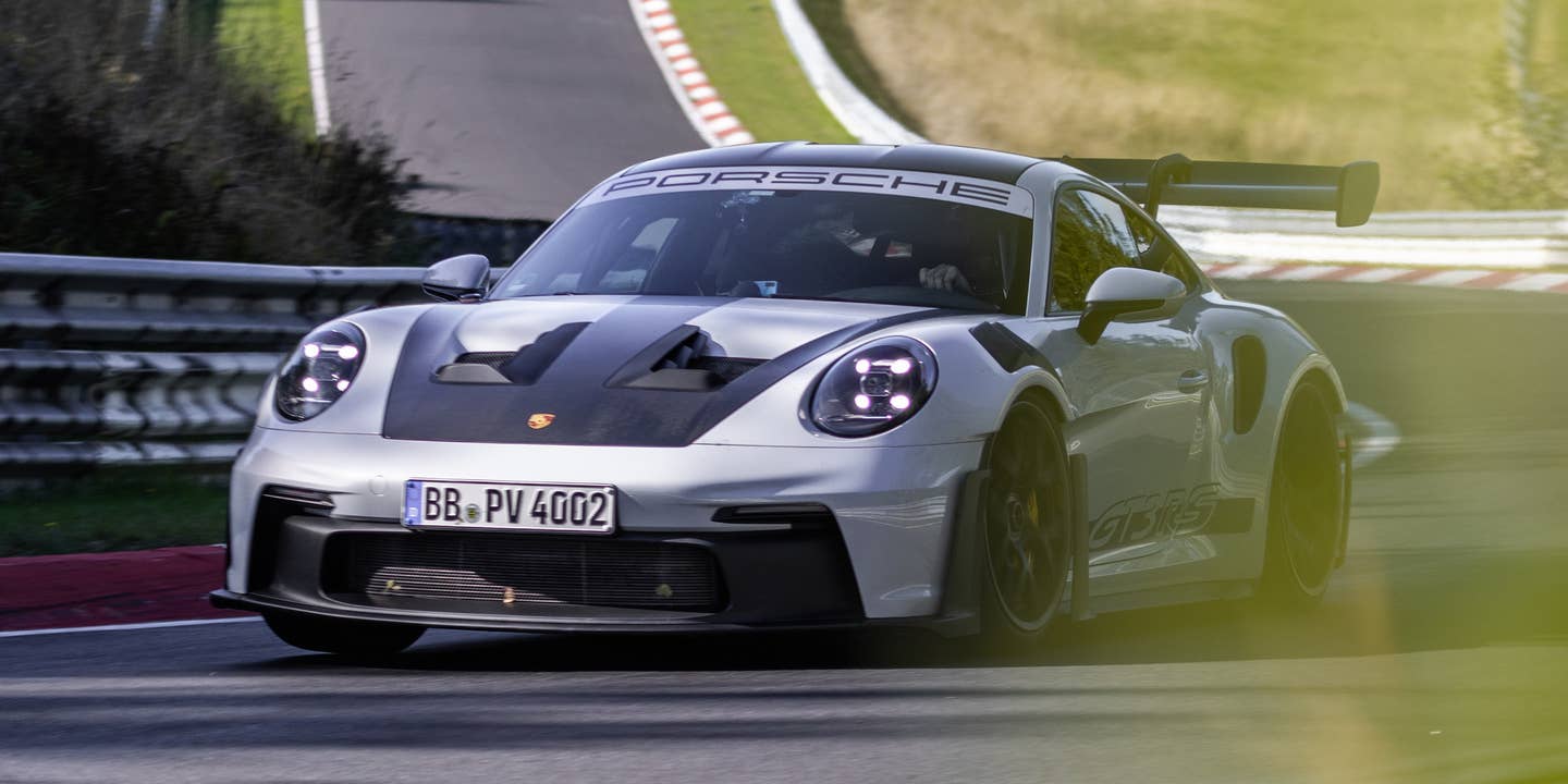 Big Downforce Helps 2023 Porsche 911 GT3 RS Clinch Face-Melting Nurburgring Laptime