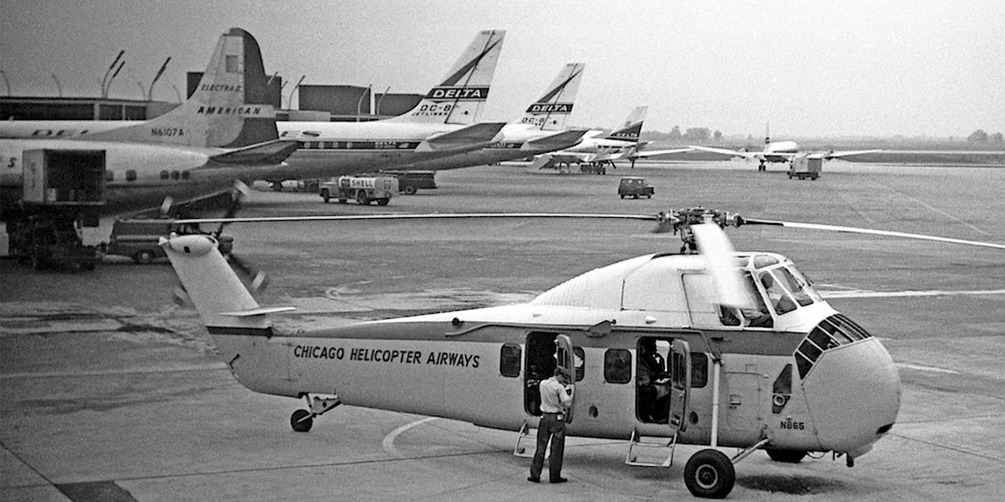 Chicago Commuters Once Had an Easy, Affordable Way To Beat Traffic: Helicopters