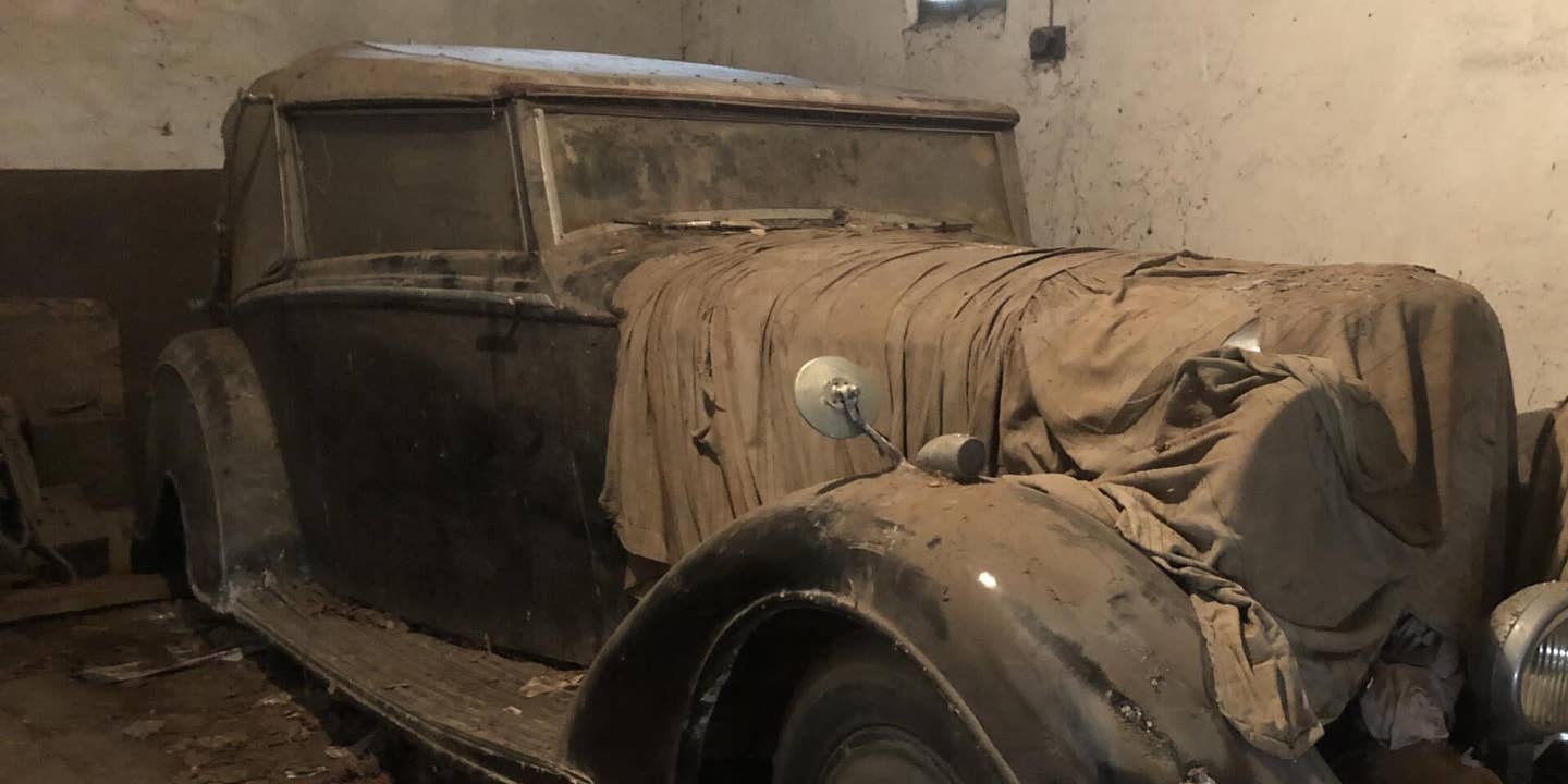 Barn Find 1935 Derby Bentley Sells for $74K After Sitting for 50 Years