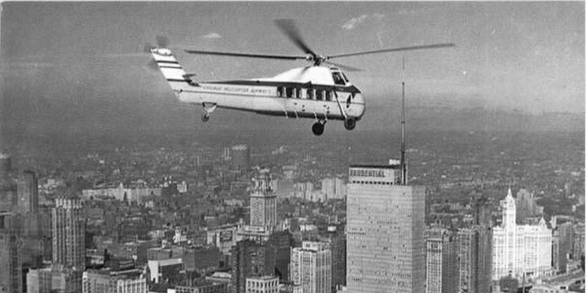 chicago helicopter airways Sikorsky helicopter