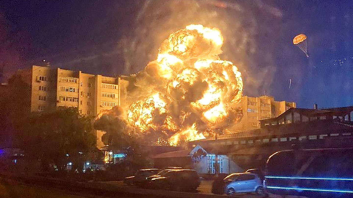 Russian Su-34 Fullback Jet Slams Into Apartment Building In A Ball Of Fire (Updated)