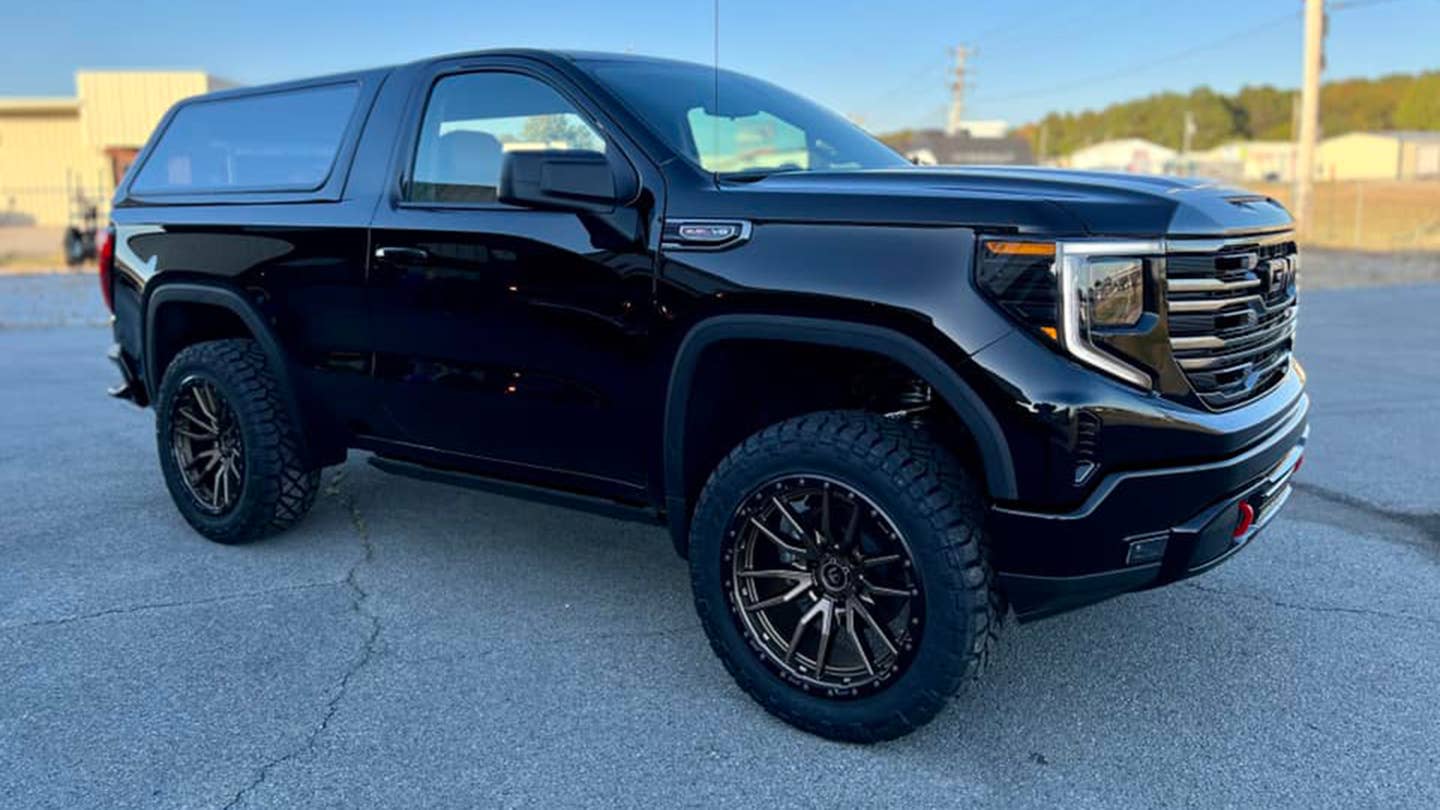 Shop Turns GMC Sierra Into Modern Jimmy SUV, and You Can Buy One