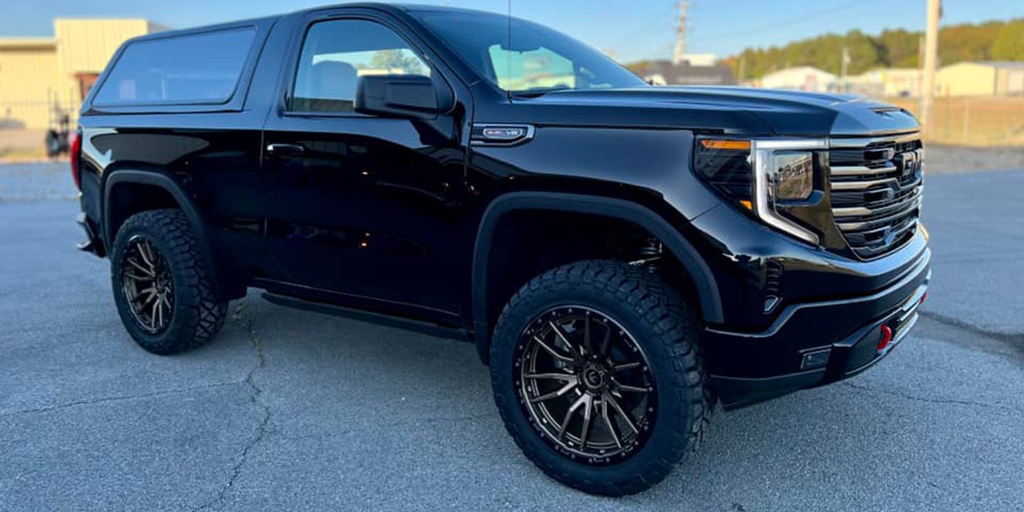 Shop Turns GMC Sierra Into Modern Jimmy SUV, and You Can Buy One