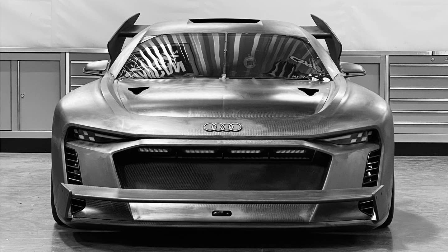 Bare Carbon Finish Turns Audi S1 Hoonitron Into the Ultimate Villain Car