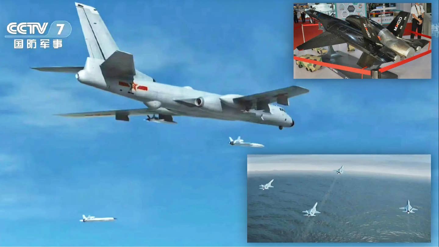 H-6 Bomber-Launched Drones Could Be In China’s Air Combat Future