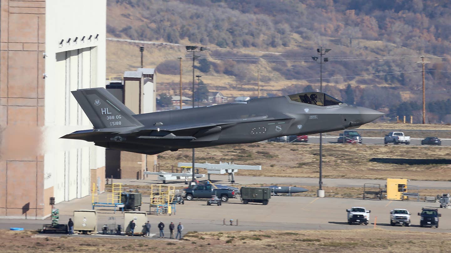 F-35 Has Crashed At Hill Air Force Base (Updated)