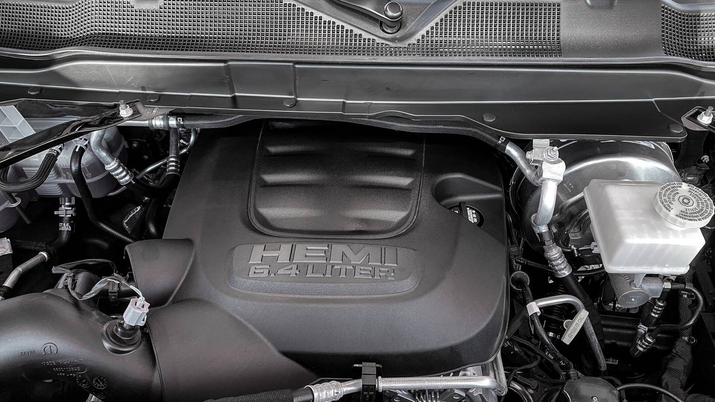 2023 Ram Heavy Duty Rebel with the standard 6.4-liter HEMI® V8 engine