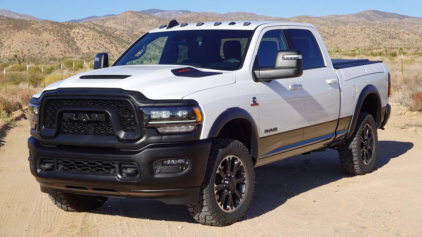 The 2023 Ram 2500 HD Rebel Is No Diesel Power Wagon, but It Can Still Off-Road