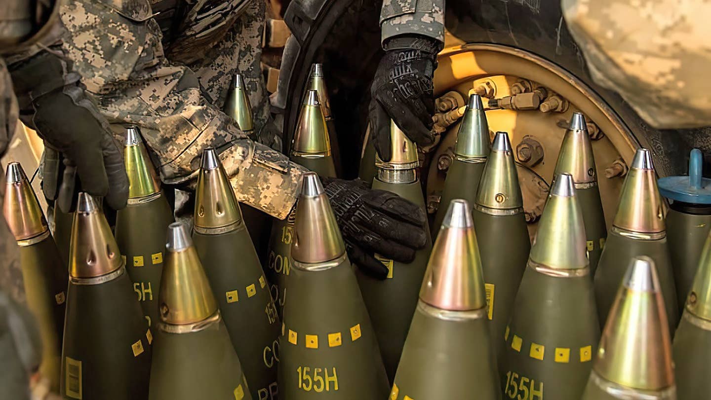 Ukraine Has Received Over A Million Artillery Rounds From The U.S.