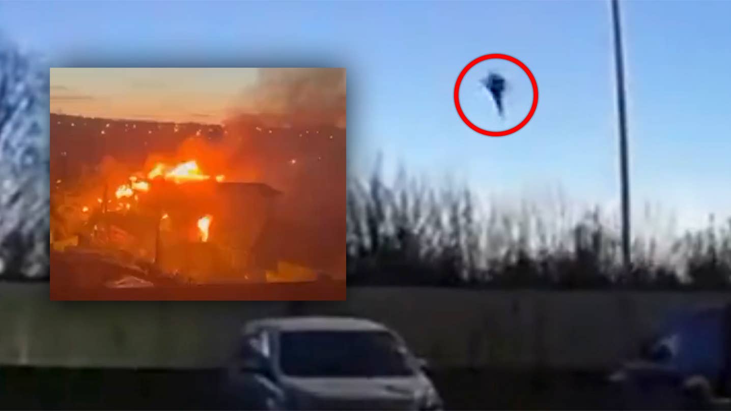 Russian Su-30 Flanker Nosedives Into Residential Area (Updated)