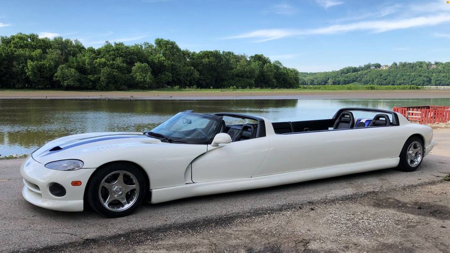 Buy This Truly Ridiculous Dodge Viper Stretch Limo for $160,000