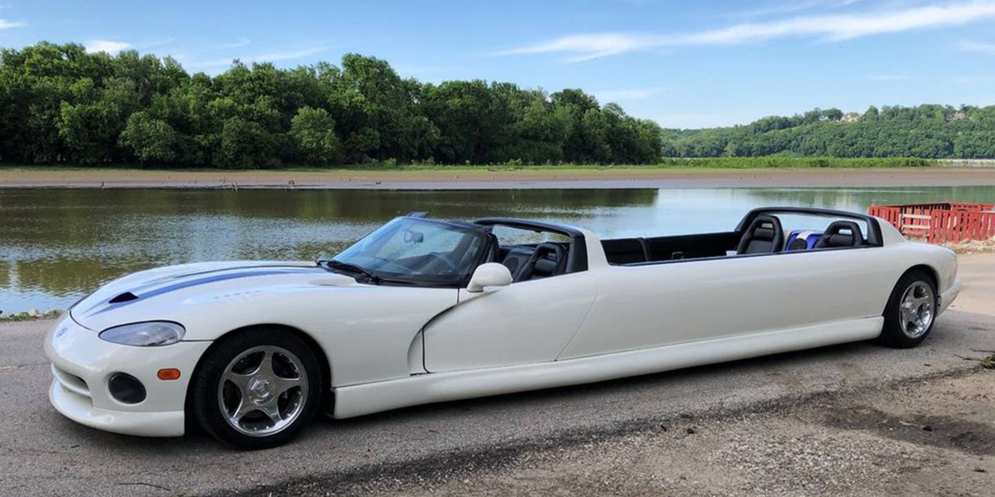 Buy This Truly Ridiculous Dodge Viper Stretch Limo for $160,000