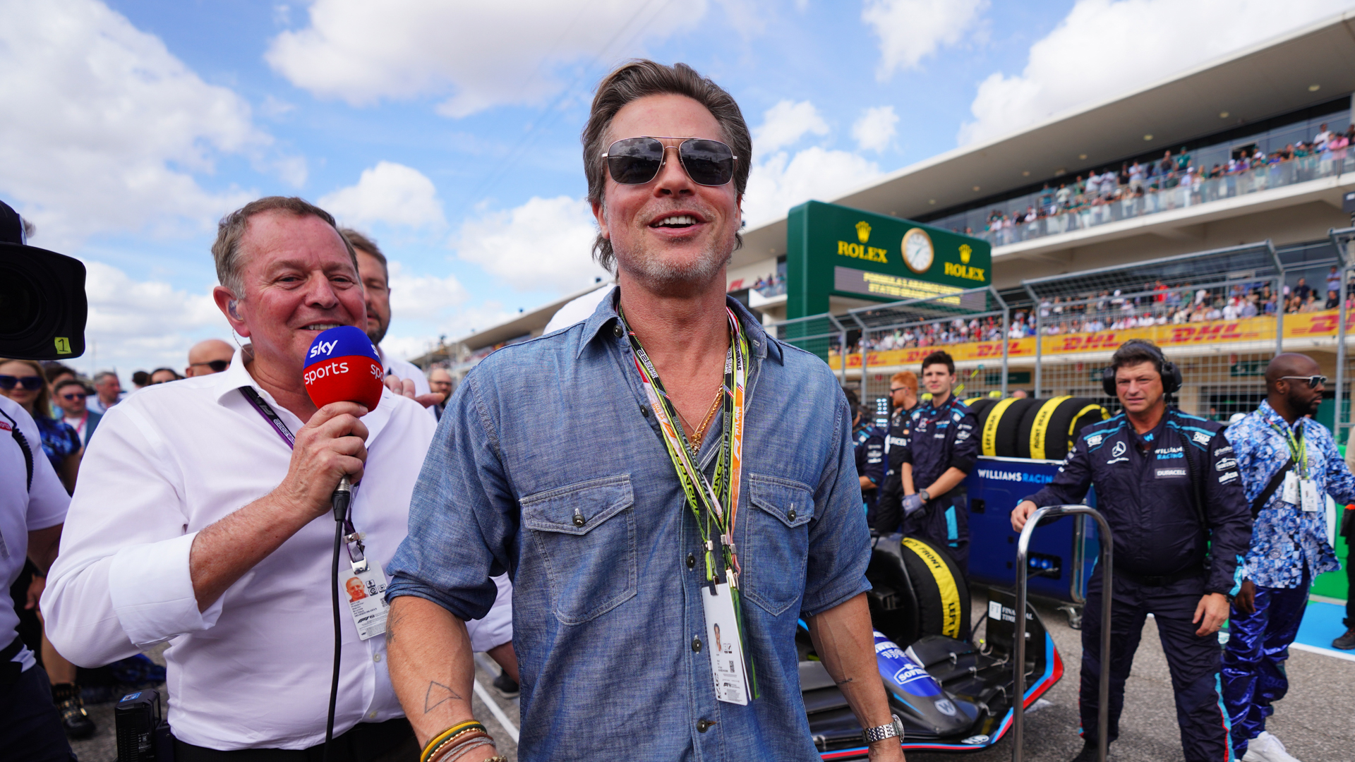 The Brad Pitt, Martin Brundle F1 Grid Walk Snub Controversy Is Dumb