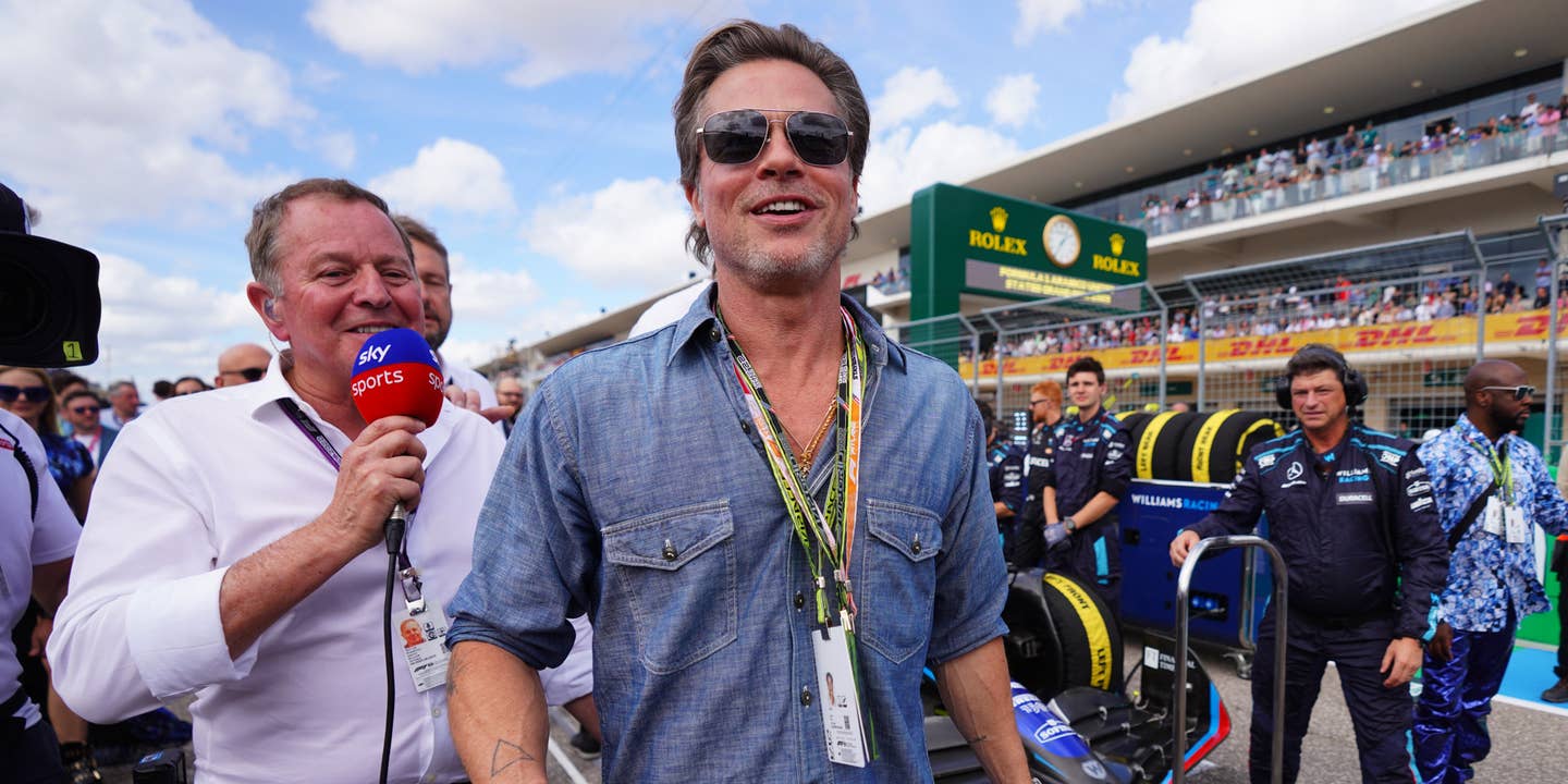 The Brad Pitt, Martin Brundle F1 Grid Walk ‘Snub’ Controversy Is Dumb