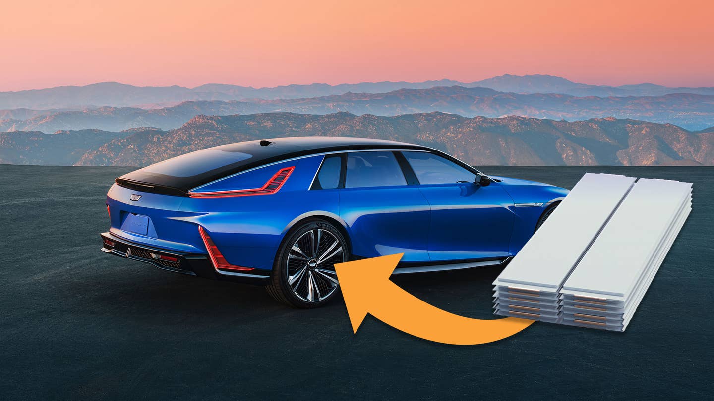 The 2024 Cadillac Celestiq’s Horizontal Battery Cells Are the Secret to Its Low-Slung Looks