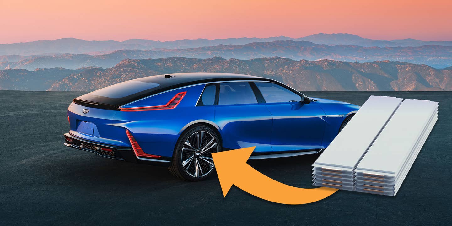 The 2024 Cadillac Celestiq’s Horizontal Battery Cells Are the Secret to Its Low-Slung Looks