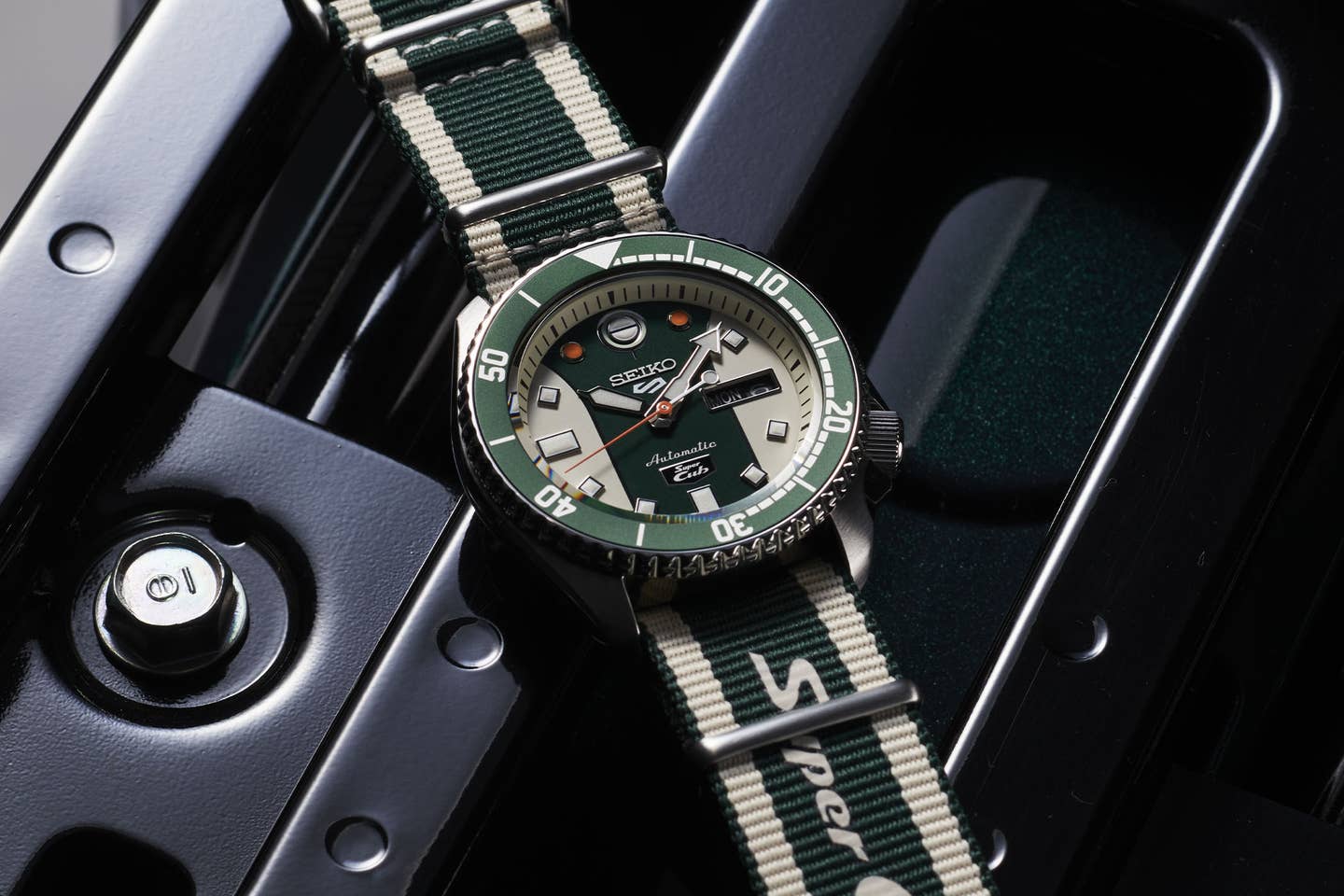 Seiko’s New 5 Sports Super Cub Watches Are Made for Gearheads