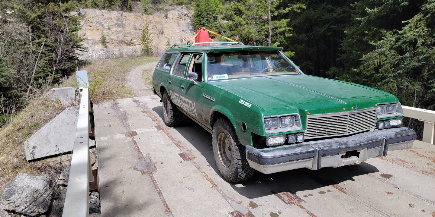This LS-Swapped Buick Century Wagon Is a Land-Yachting, Off-Road Champ