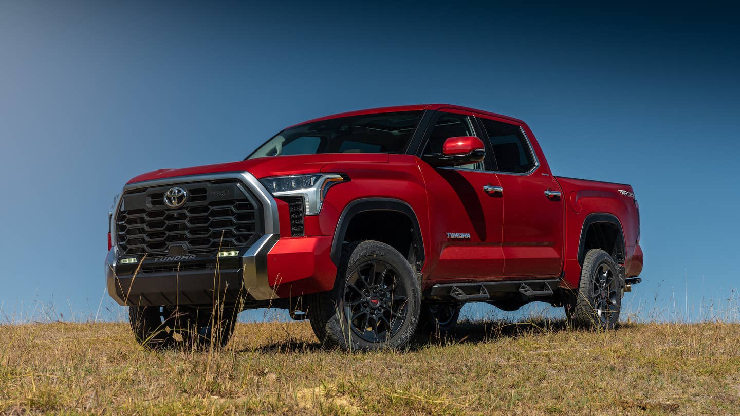 New Toyota Tundra Gets a 2.6-Inch TRD Lift Kit With a Factory Warranty