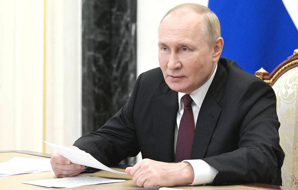Russian President Vladimir Putin. <em>Alexei Babushkin/TASS</em>