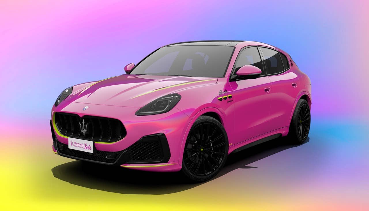 This Very Pink, Very Barbie Maserati Grecale Trofeo Costs $330K and Benefits Charity