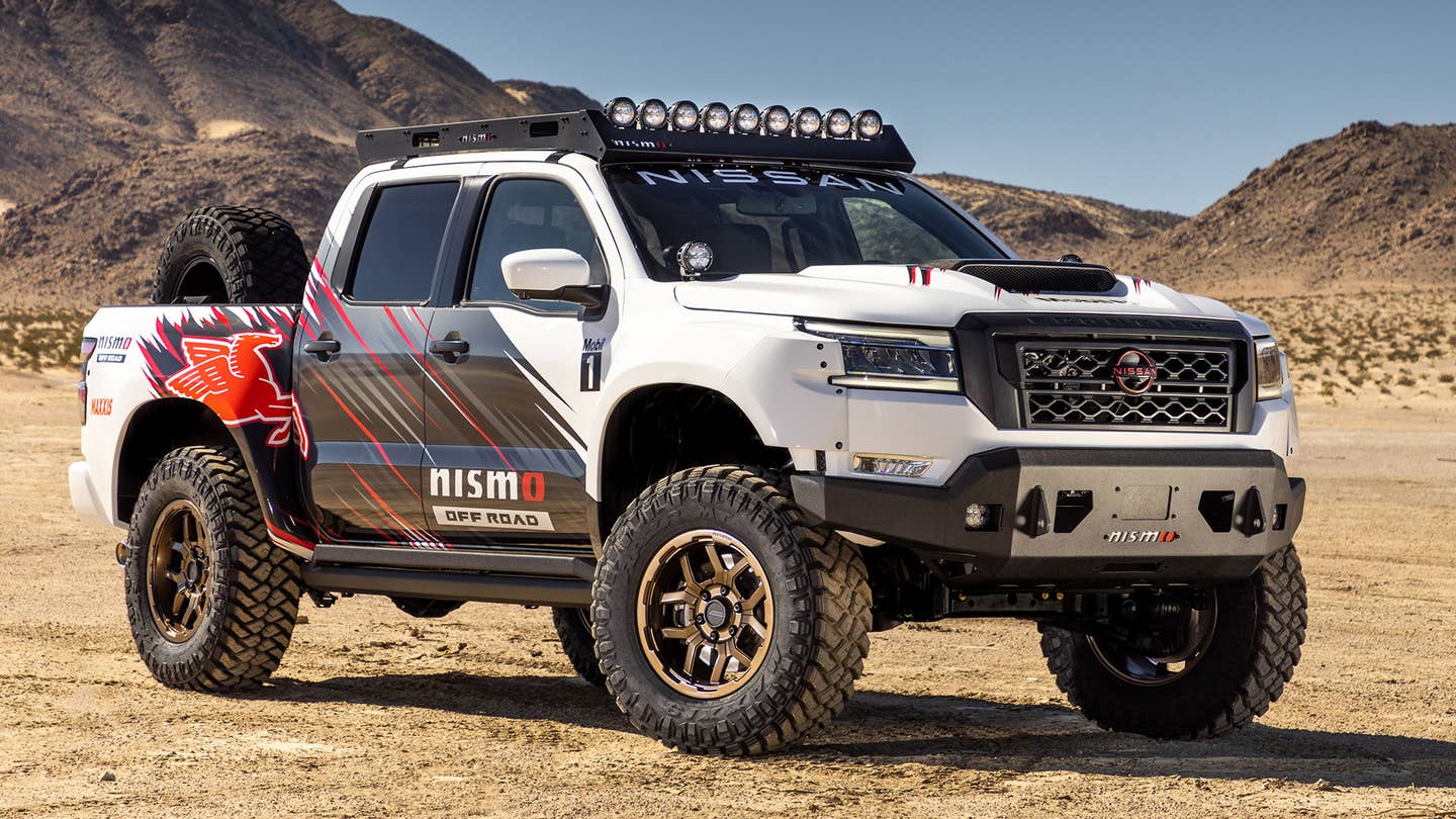 Nissan Frontier V8 Off-Road Nismo Concept Is the Stuff of Desert-Running Dreams