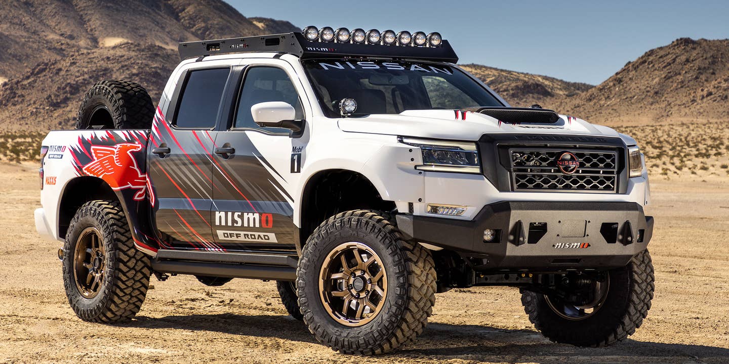 Nissan Frontier V8 Off-Road Nismo Concept Is the Stuff of Desert-Running Dreams