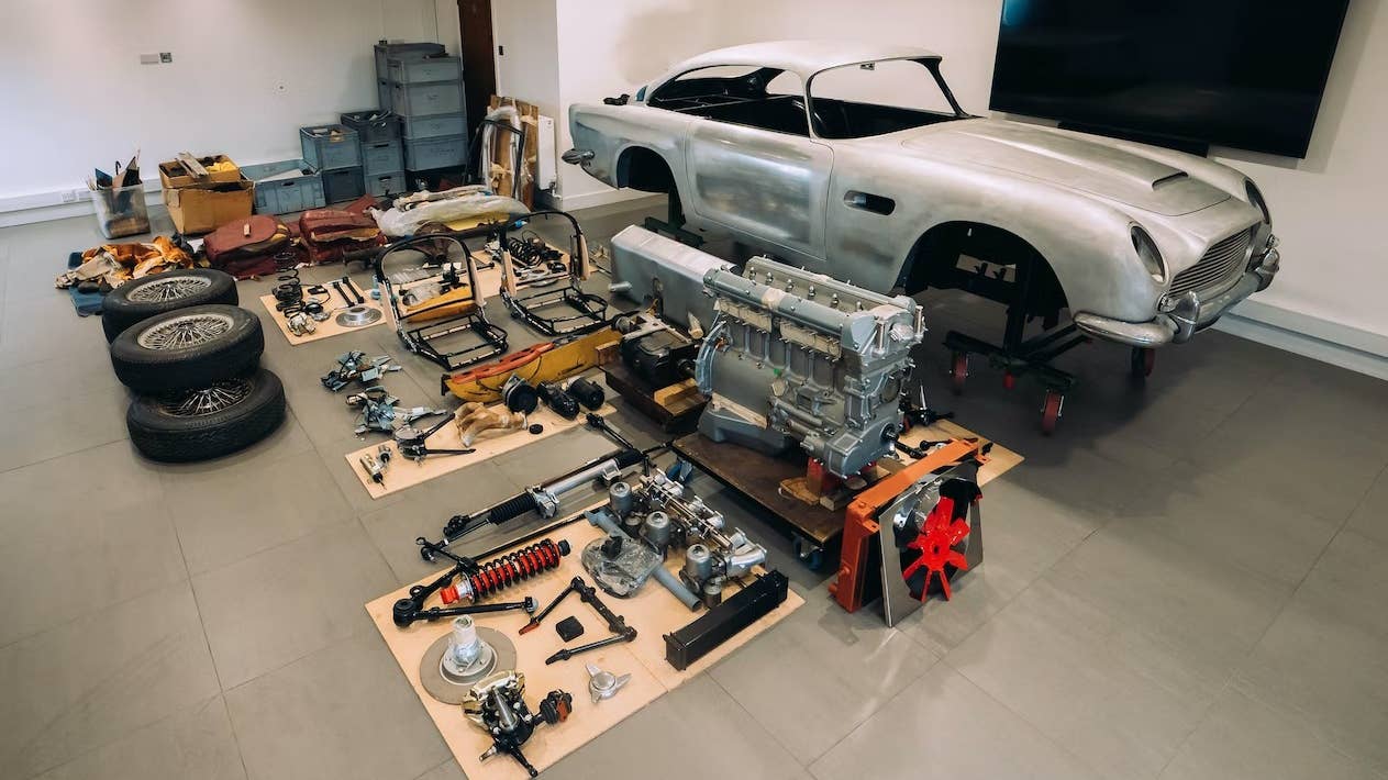 For Sale: 1964 Aston Martin DB5, Some Assembly Required
