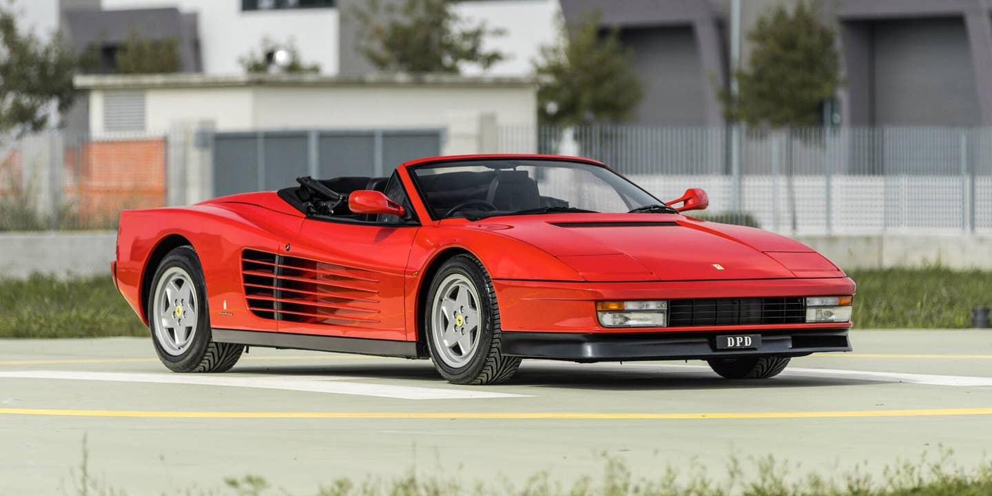 This Ultra Rare 1990 Ferrari Testarossa Spider Is Headed for Auction