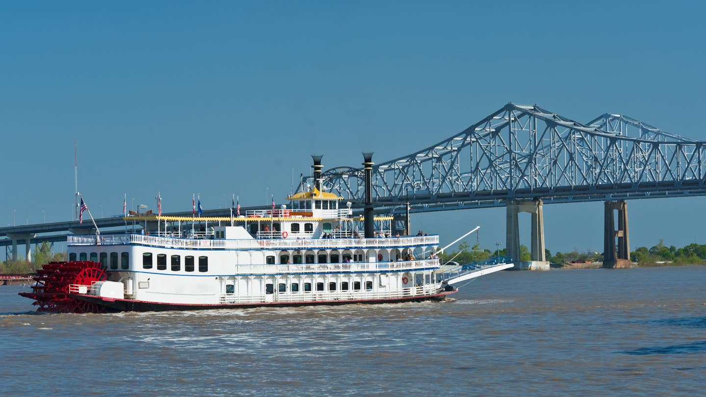 Historic Drought Exposes Sunken Mississippi Riverboat Casino