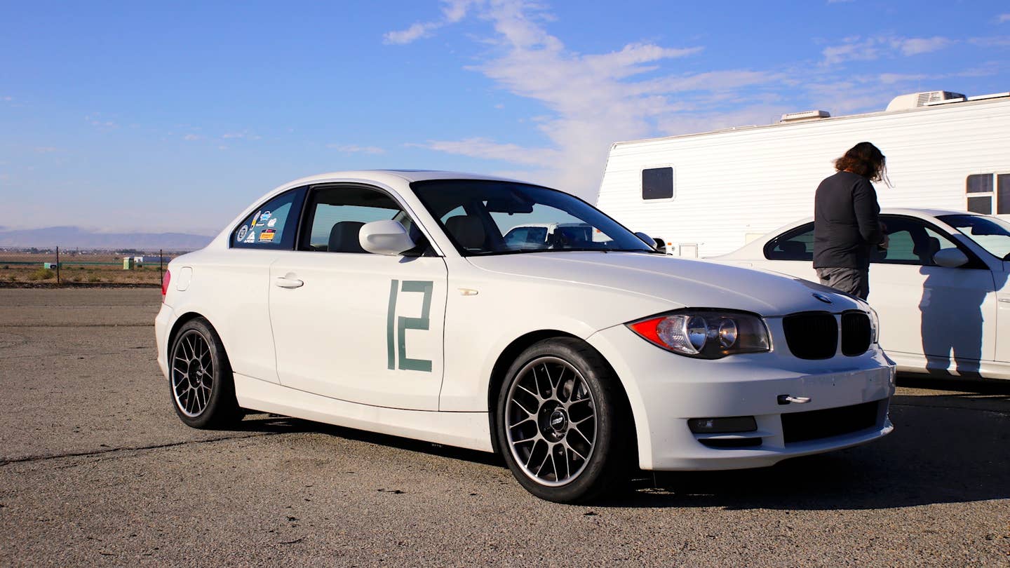 bmw 128i e82 1 series track streets of willow