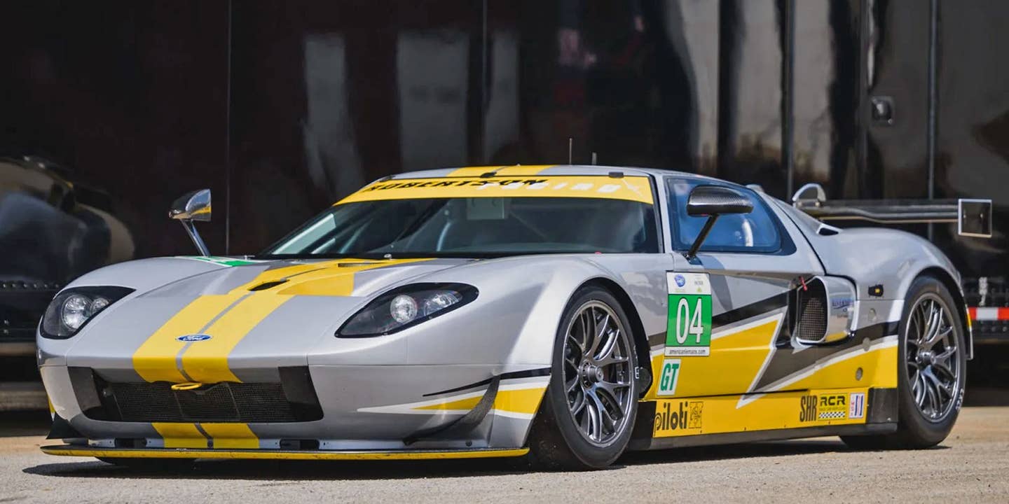 Stunning 2008 Ford GT Race Car Hits the Auction Block With Style