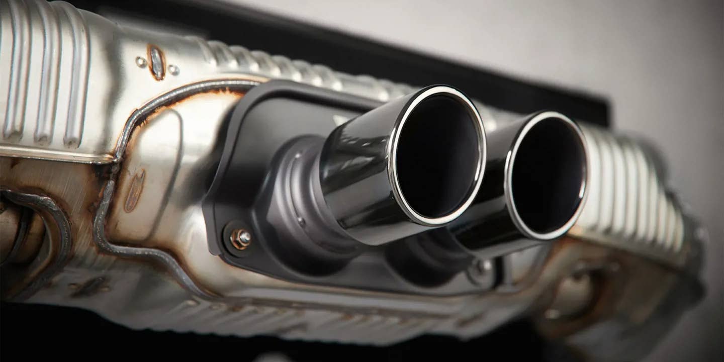 This Porsche GT3 Exhaust Is Actually a Sound Bar That Costs $12,000