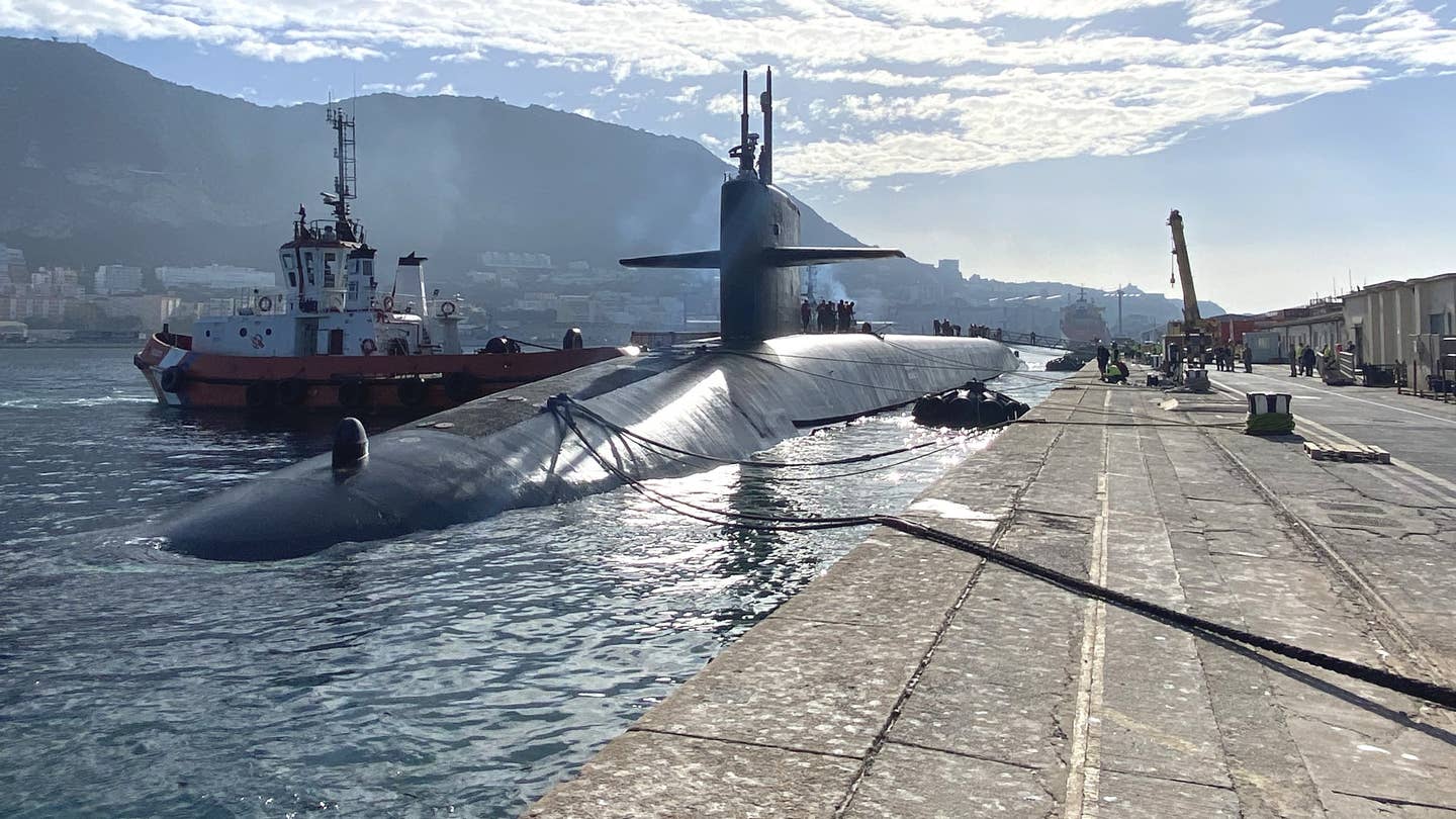 Second U.S. Ballistic Missile Submarine Makes Unusual Appearance In Just Two Weeks