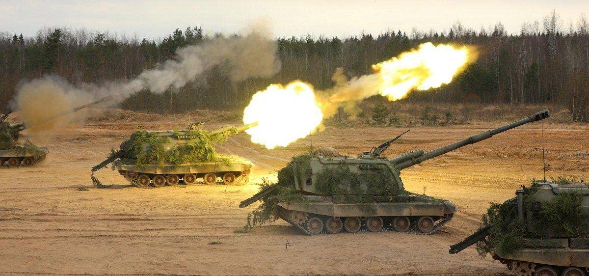Russian artillery has been one of the most devastating capabilities of the conflict in Ukraine, but months in and many destroyed depots later, Russia appears to be in need of shells. (Russian MOD)